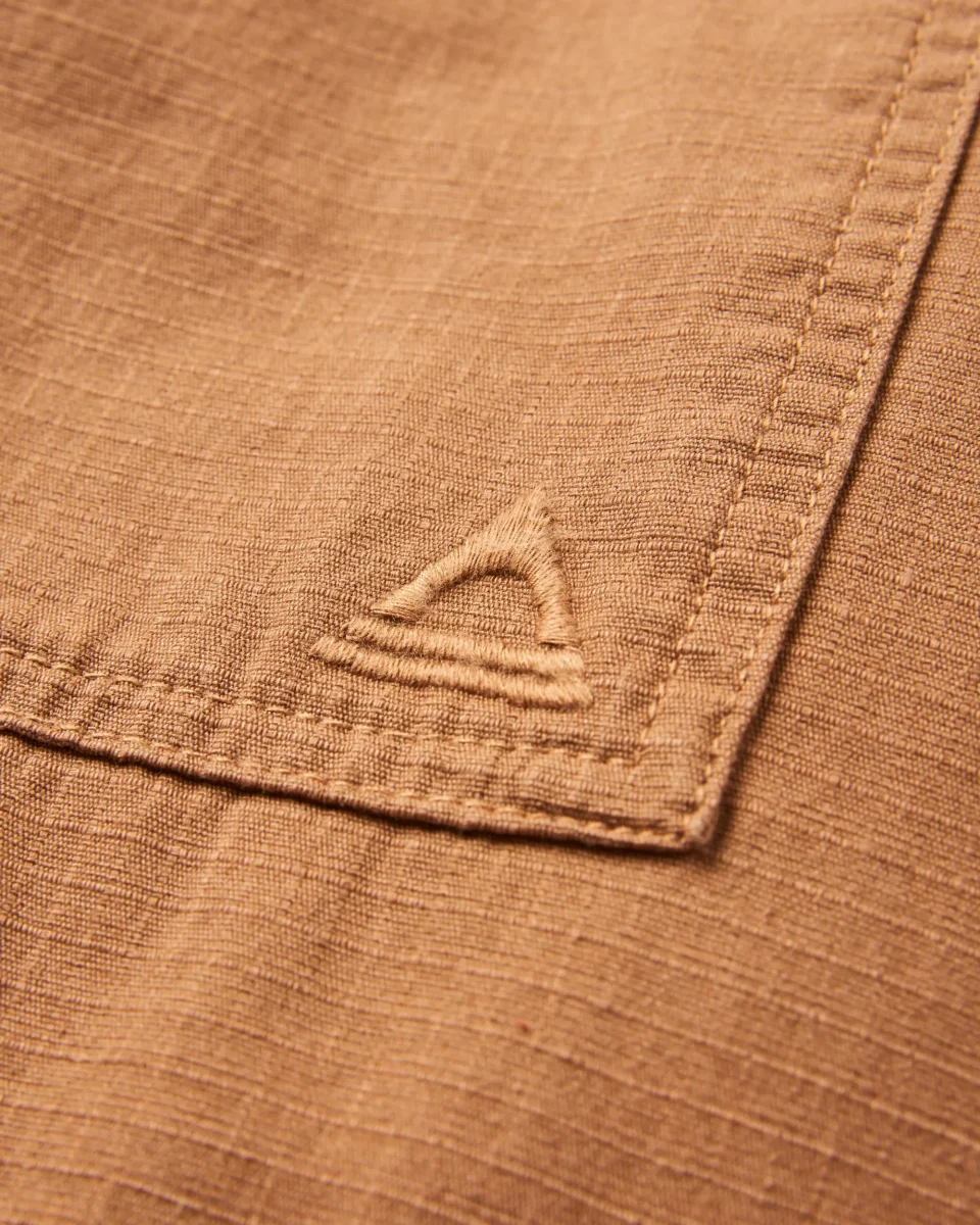 Surchemise doublée en flanelle Way - Toffee – Image 2
