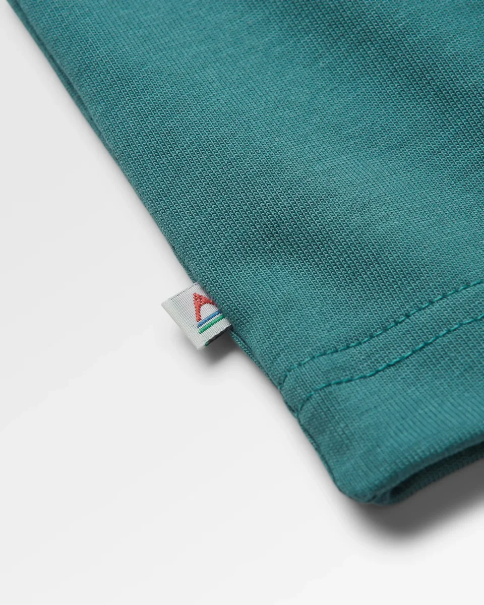 T-Shirt Bio à Manches Longues Coupe Décontractée Vita - Deep Ocean – Image 9