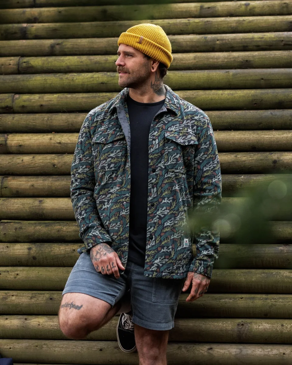 Chemise en polaire recyclée Maple Polar - Courant Océan Noir – Image 5