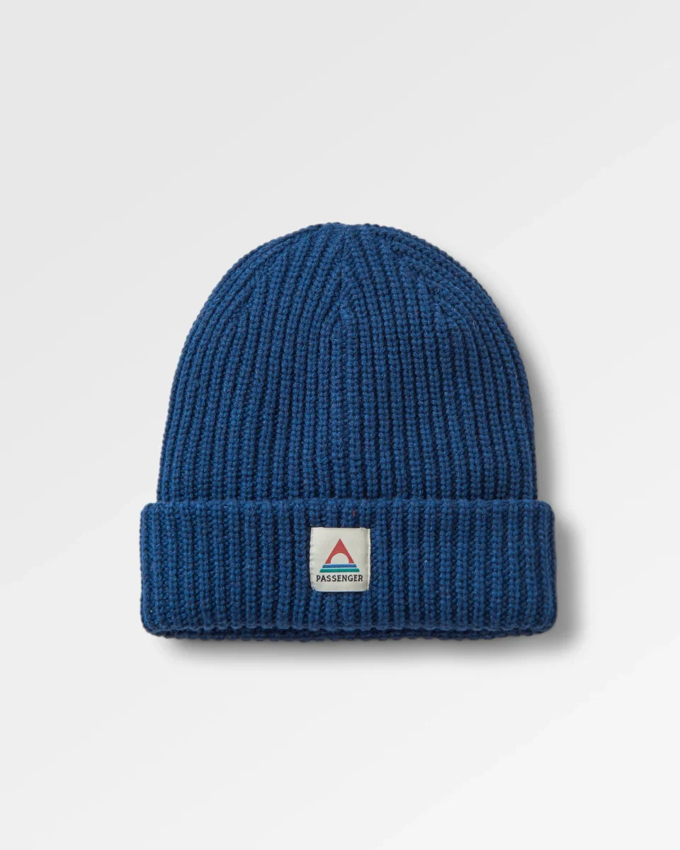 Bonnet recyclé doublé polaire Beechwood - Tidal Blue