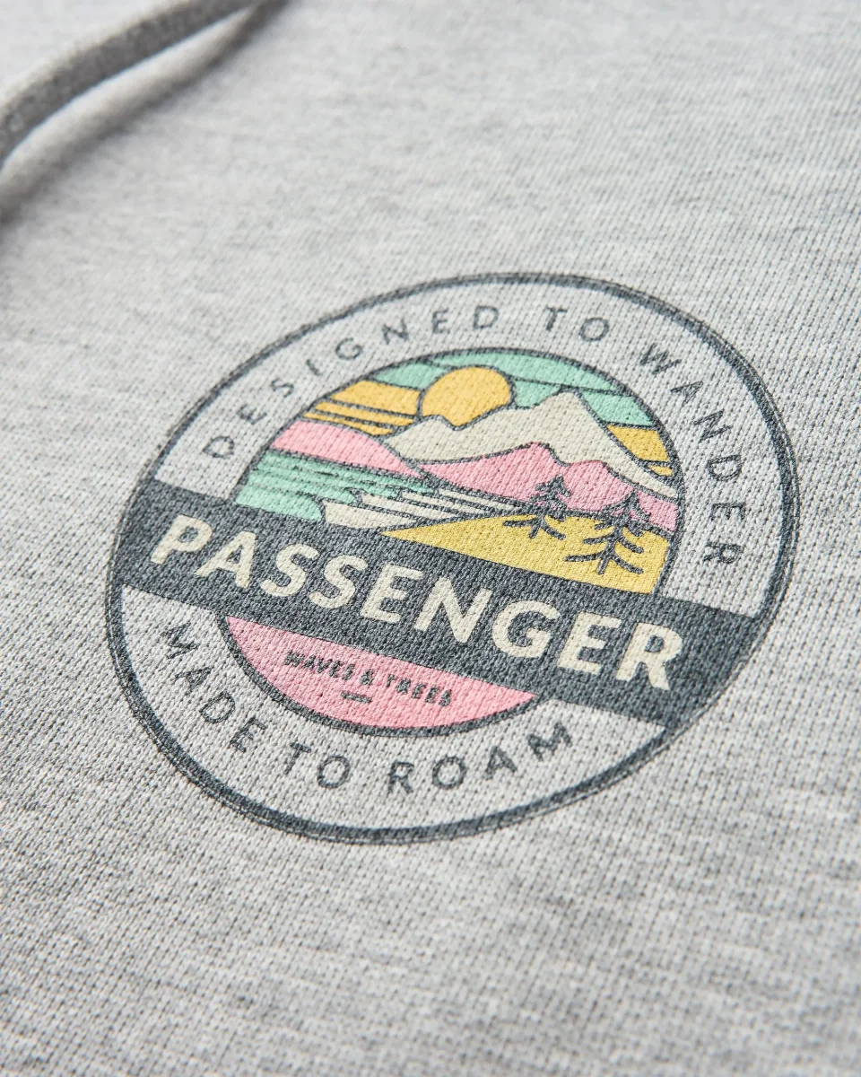 Sweat à Capuche en Coton Bio Odyssey - Gris Chiné – Image 6