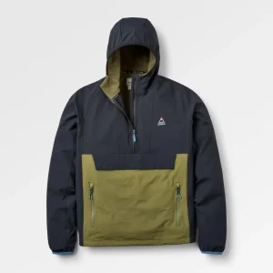 Anorak softshell léger recyclé Roamer - Noir/Kaki