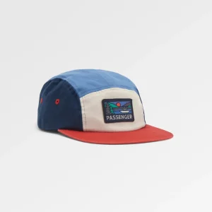 Casquette 5 panneaux recyclée Roamer - Moonlight Blue Multi
