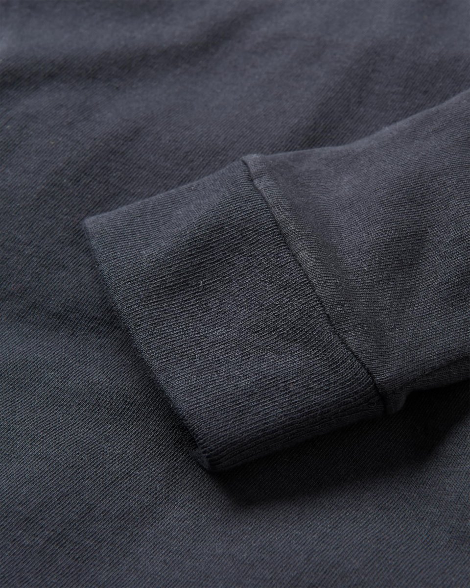 T-shirt à Manches Longues en Coton Recyclé Classic - Noir – Image 6