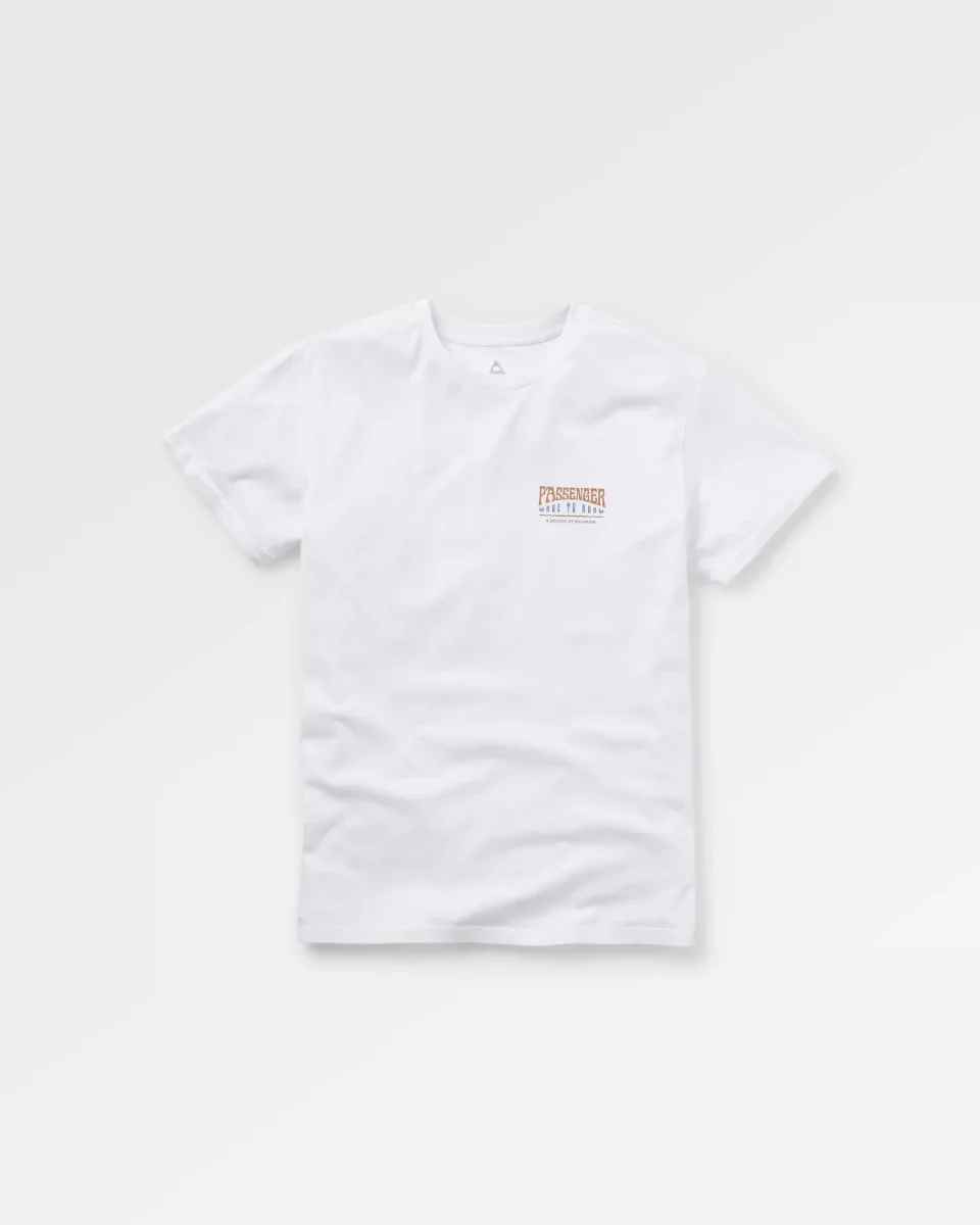 T-shirt en coton recyclé Canelazo - Blanc – Image 2