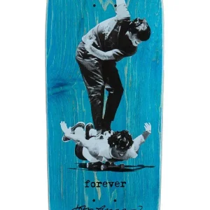 BLACK LABEL DECK John and Jeff "FOREVER" 9.25" Blue - Skateboarding Hall of Fame Special Edition