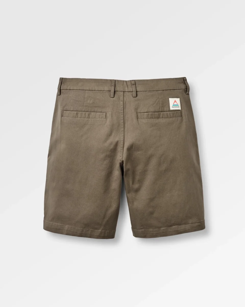 Short en coton bio 365 - Olive poussiéreuse – Image 7