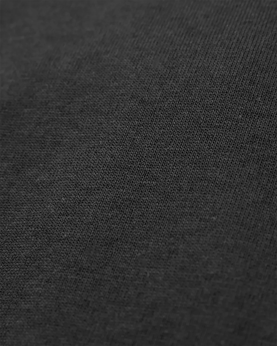 T-shirt en coton recyclé Passenger - Noir – Image 8