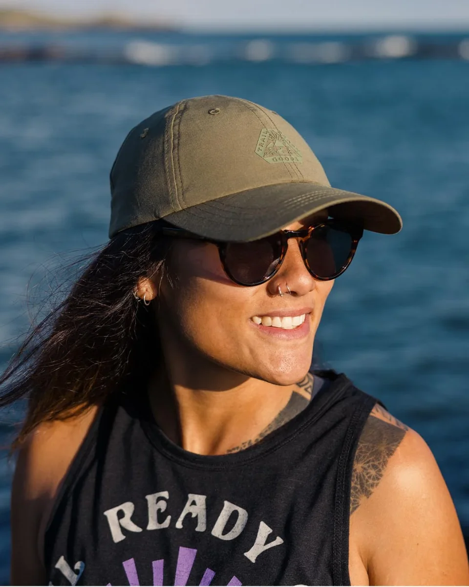 Casquette Active Recycled 6 Panel - Dusty Olive – Image 3