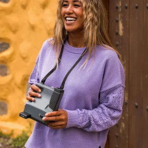 Pull Grace - Rétro Violet