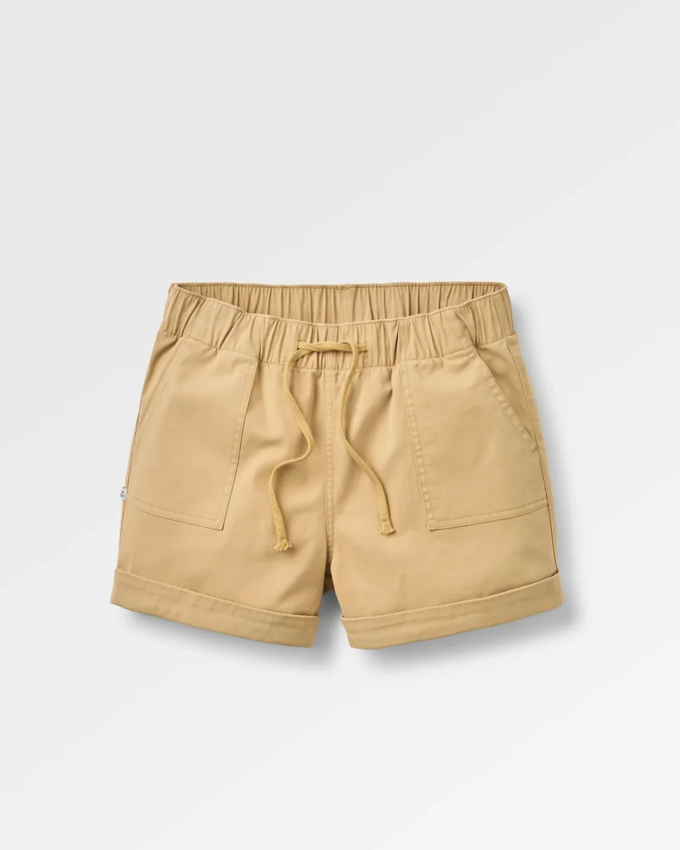 Short en Coton Bio Carriso - Biscuit – Image 2