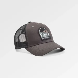 Casquette bio Waves & Trees en coton - Charcoal