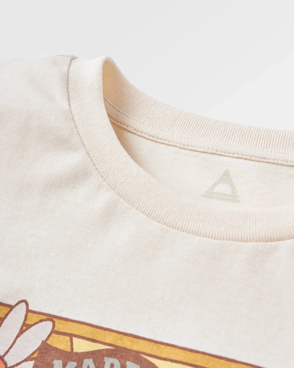 T-shirt Oversize en Coton Recyclé Saisonnier - Bouleau – Image 7