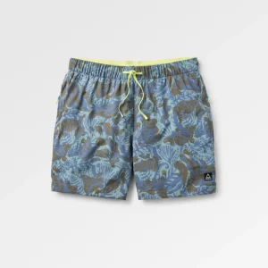 Short de randonnée recyclé Sandune - Algues abstraites Pistache