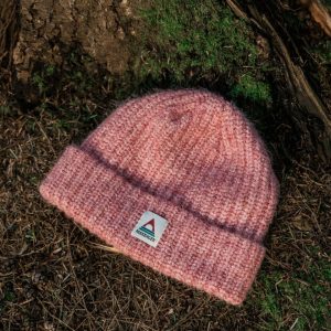 Bonnet recyclé doublé polaire Redwood - Rose