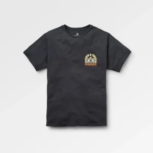 T-shirt en Coton Recyclé Outsiders - Noir