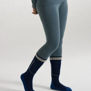 Bas de couche de base en mérinos pour femmes Snowscape - Storm Grey