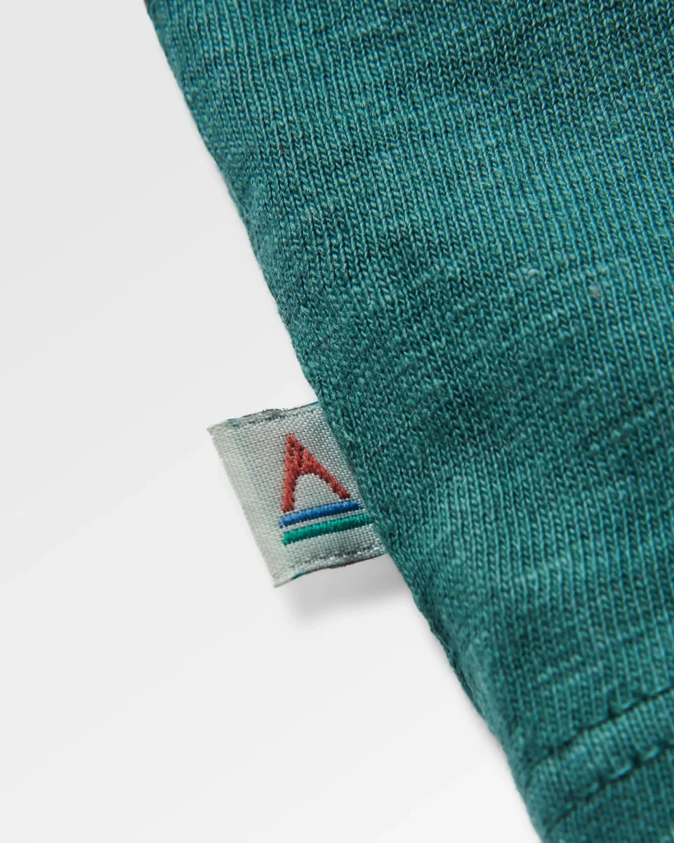 T-shirt Recyclé Décontracté Heritage - Océan Profond Chiné – Image 5