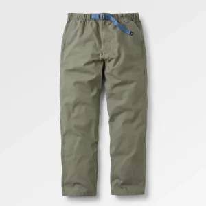 Pantalon en toile bio Aventurier - Olive poussiéreuse