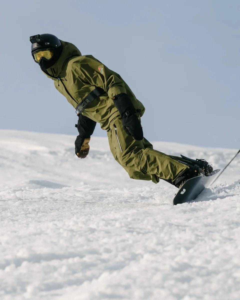 Anorak recyclé pour hommes Snowscape - Kaki – Image 4