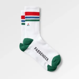 Chaussettes Mi-épaisses Bio - Blanc/Greenlake