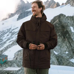 Parka en duvet imperméable Explorer - Espresso