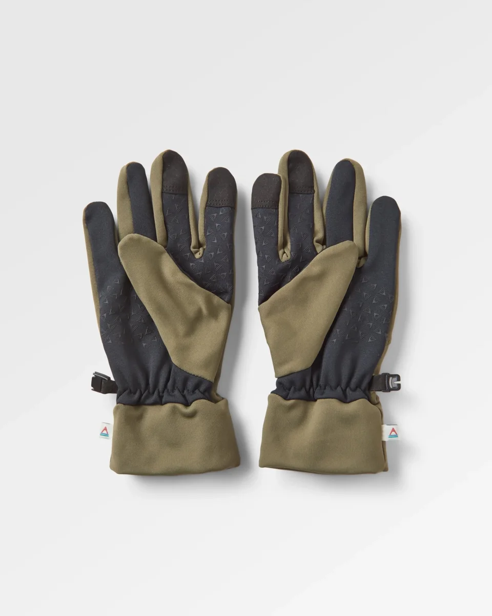 Gants Écran Tactile Recyclés Jacks 2.0 - Kaki – Image 2