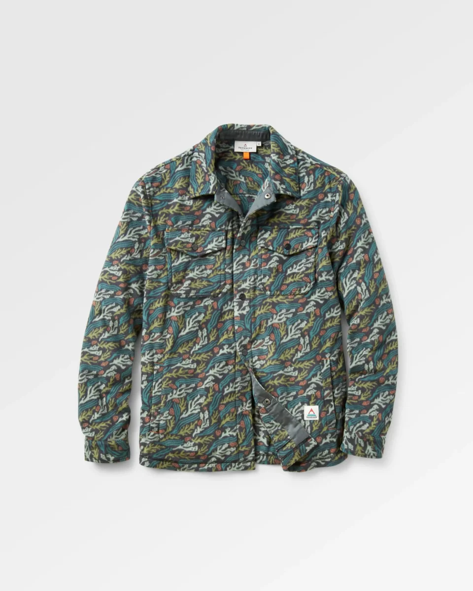 Chemise en polaire recyclée Maple Polar - Courant Océan Noir – Image 2