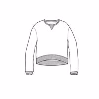 Sweat-shirt femme Heritage - noir – Image 5