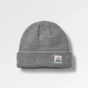 Bonnet en maille recyclée à double couche Moss - Gris Marl