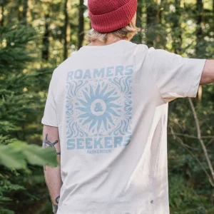 T-shirt en Coton Bio Shine - Marl Laitier