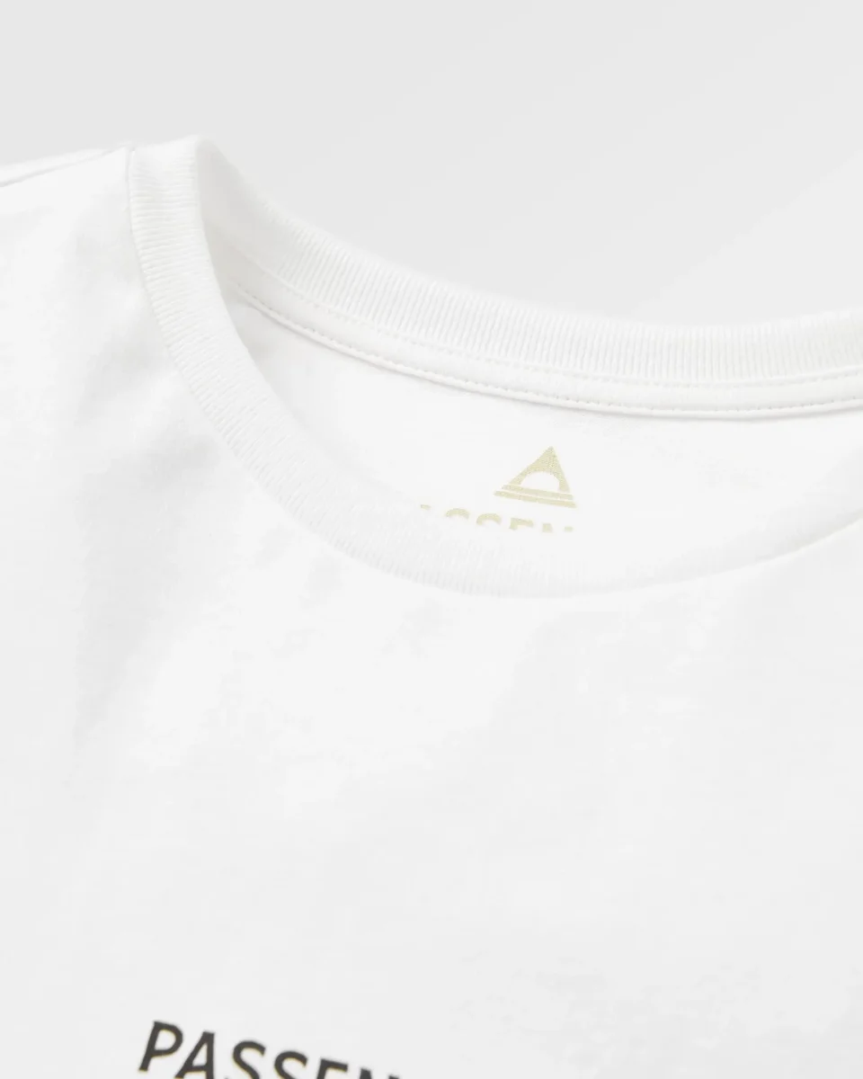 T-shirt en Coton Recyclé Passenger - Blanc – Image 9