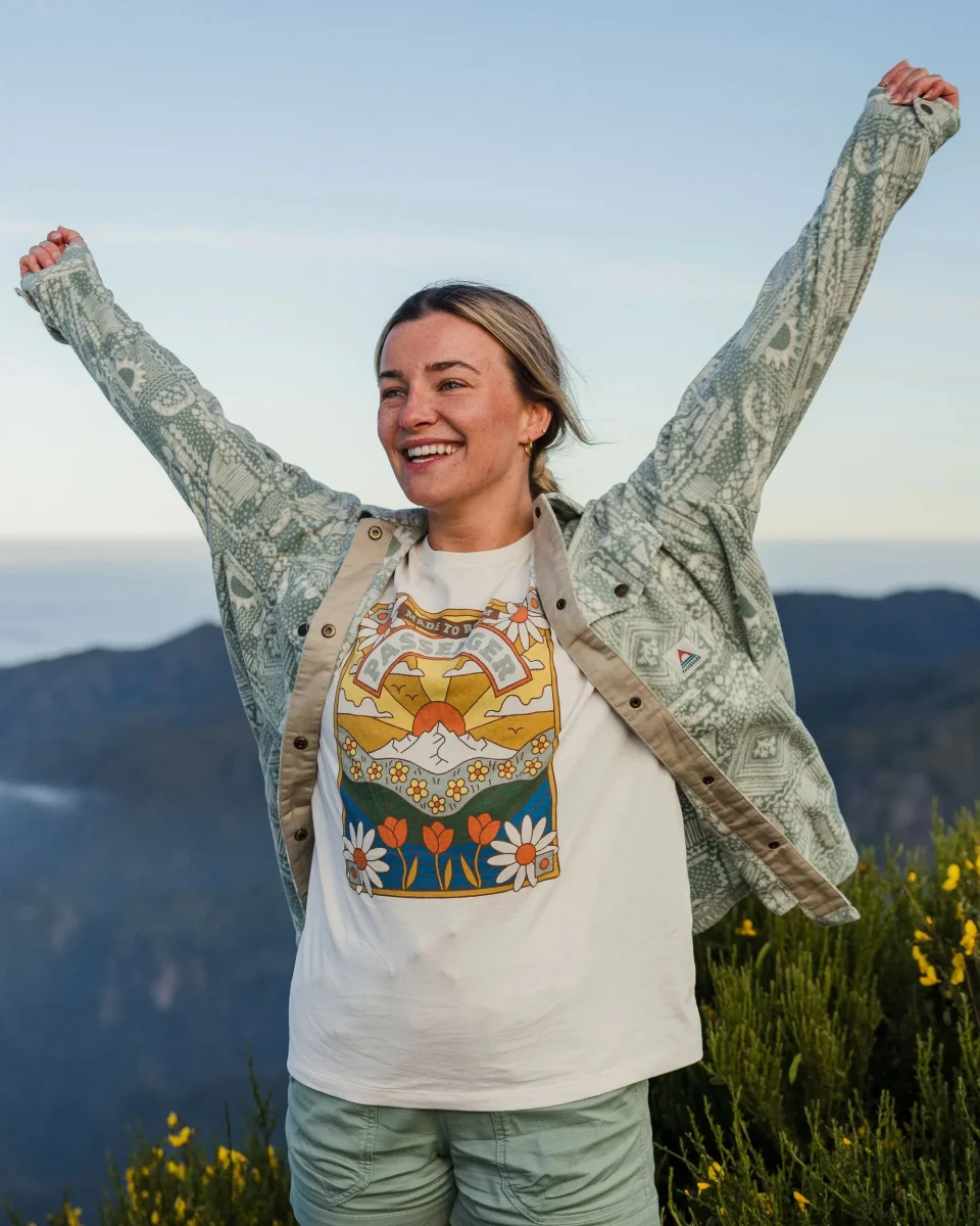 T-shirt Oversize en Coton Recyclé Saisonnier - Bouleau – Image 5