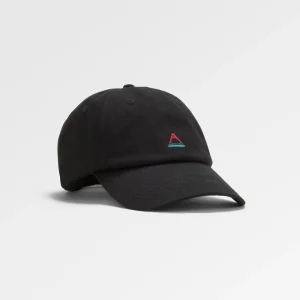 Casquette en Coton Recyclé 6 Panneaux Classic - Noir