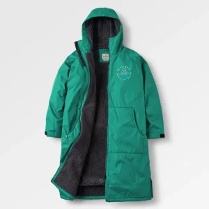 Poncho de Surf Recyclé Doublé en Sherpa Escapism - Greenlake