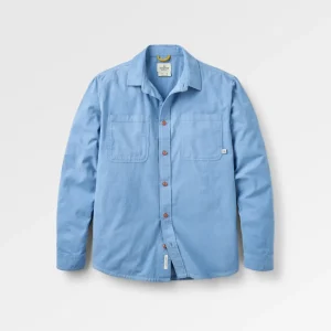 Chemise en Coton Côtelé Backcountry 'Light' - Denim Délavé