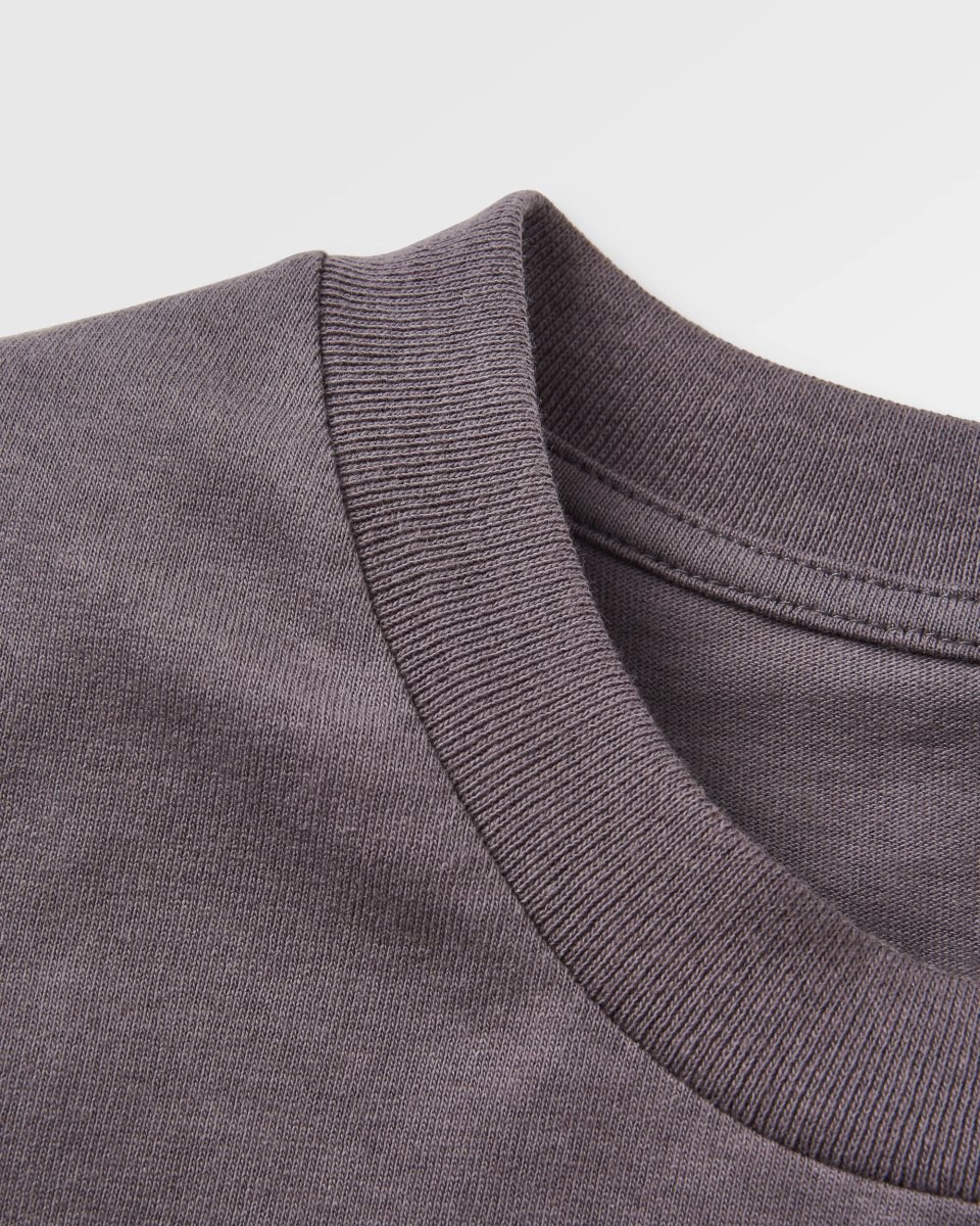 Haut en Coton Recyclé Tall Pines - Charcoal – Image 5