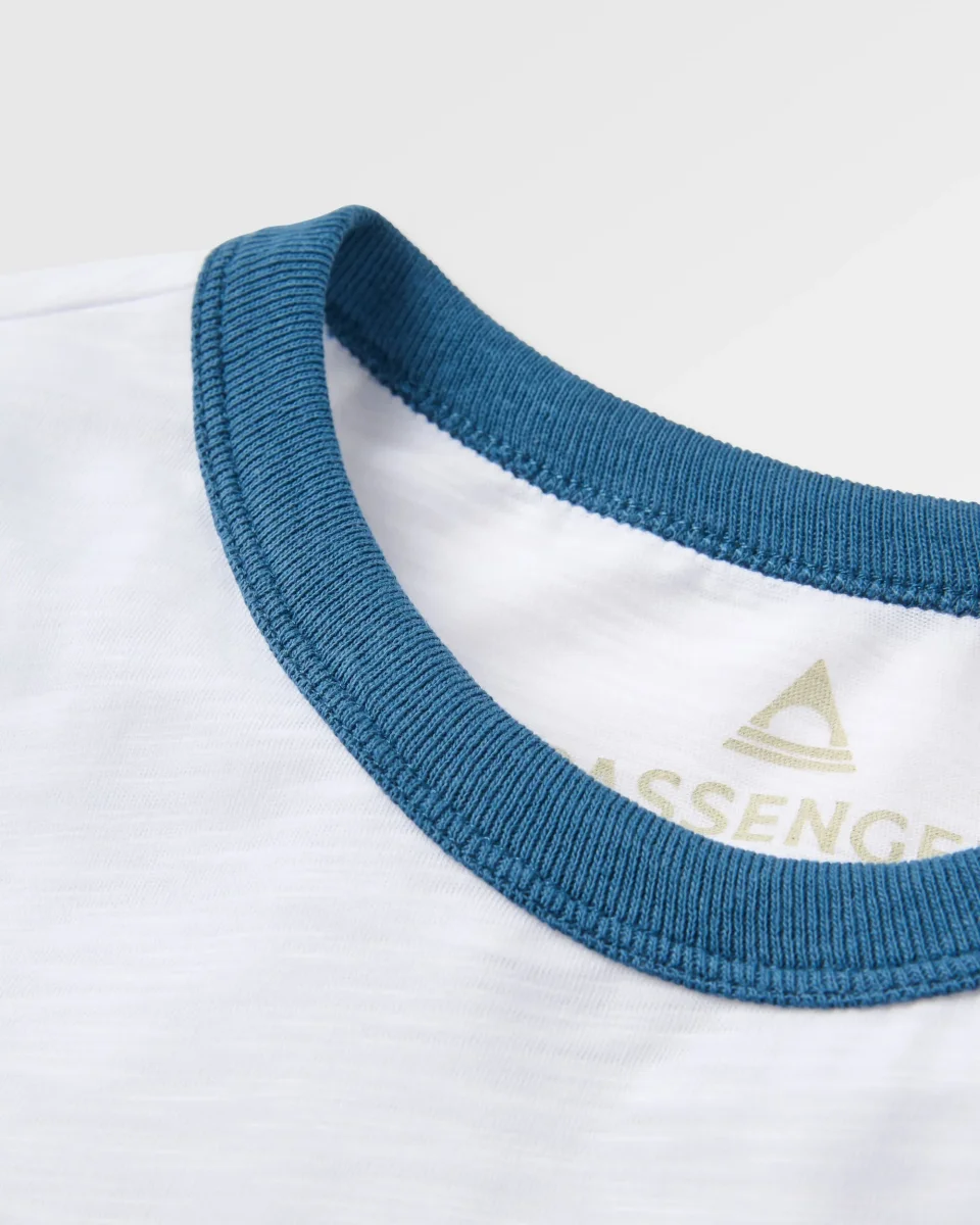 T-shirt en coton recyclé Daze - Blanc – Image 3