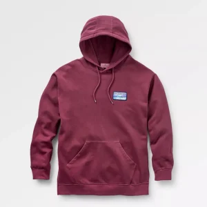 Sweat à Capuche Aimez La Nature Sauvage - Vin