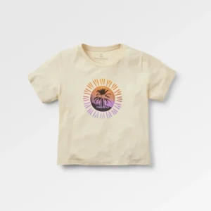 T-shirt en coton recyclé Shutter - Birch