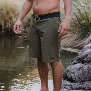 Boardshort Netplus® Recyclé 19" Cruiser - Kaki