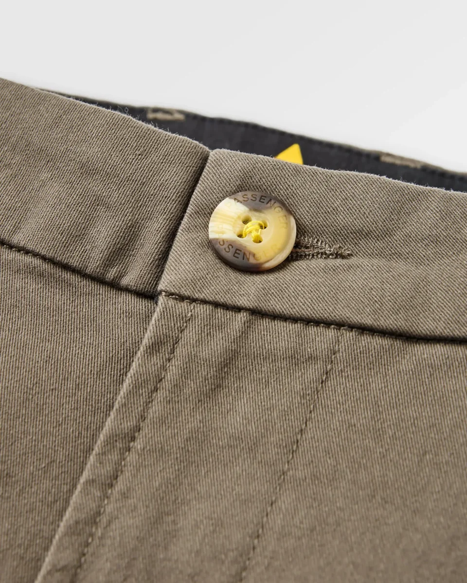 Short en coton bio 365 - Olive poussiéreuse – Image 8