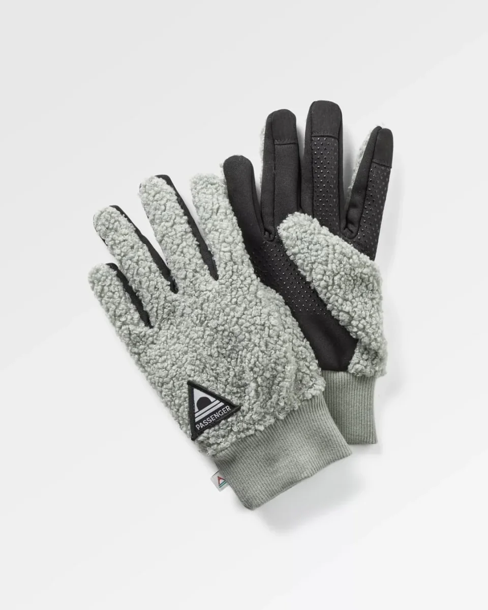 Gants Sherpa Recyclés Snowfall 2.0 - Pistache