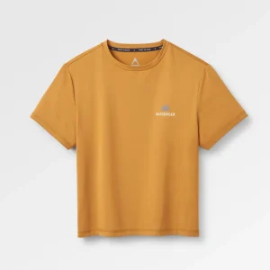 T-shirt recyclé actif Align - Ocre poussiéreux