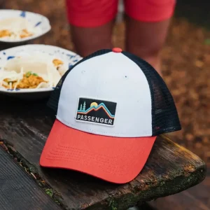 Casquette Trucker - Noir/Rouge Épicé