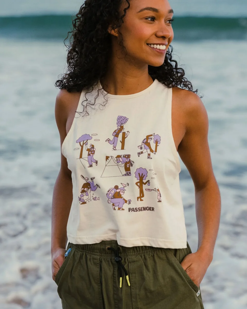 Gilet en coton bio Go Forage - Birch