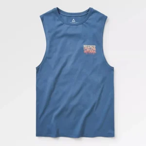 Gilet en coton recyclé Yuca - Denim foncé