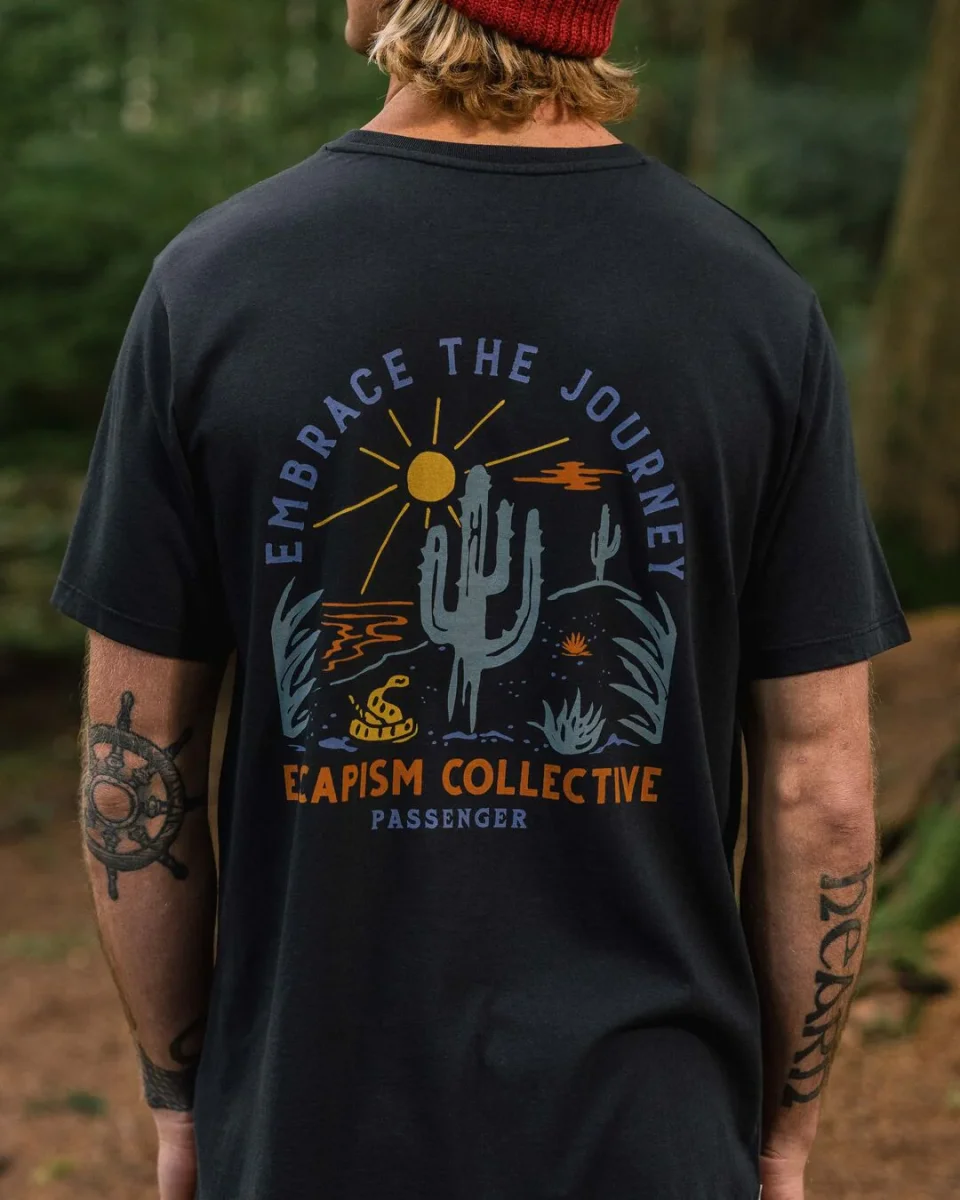 T-shirt en Coton Recyclé Tizana - Noir