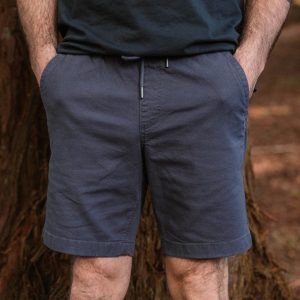 Short en Coton Bio Drifter - Charbon