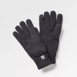 Gants tricotés recyclés Gale - Bleu marine profond